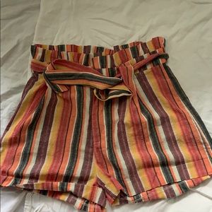 Shein paper bag shorts